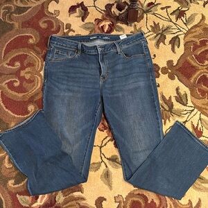 Old navy mid-rise kicker bootcut jeans 14S